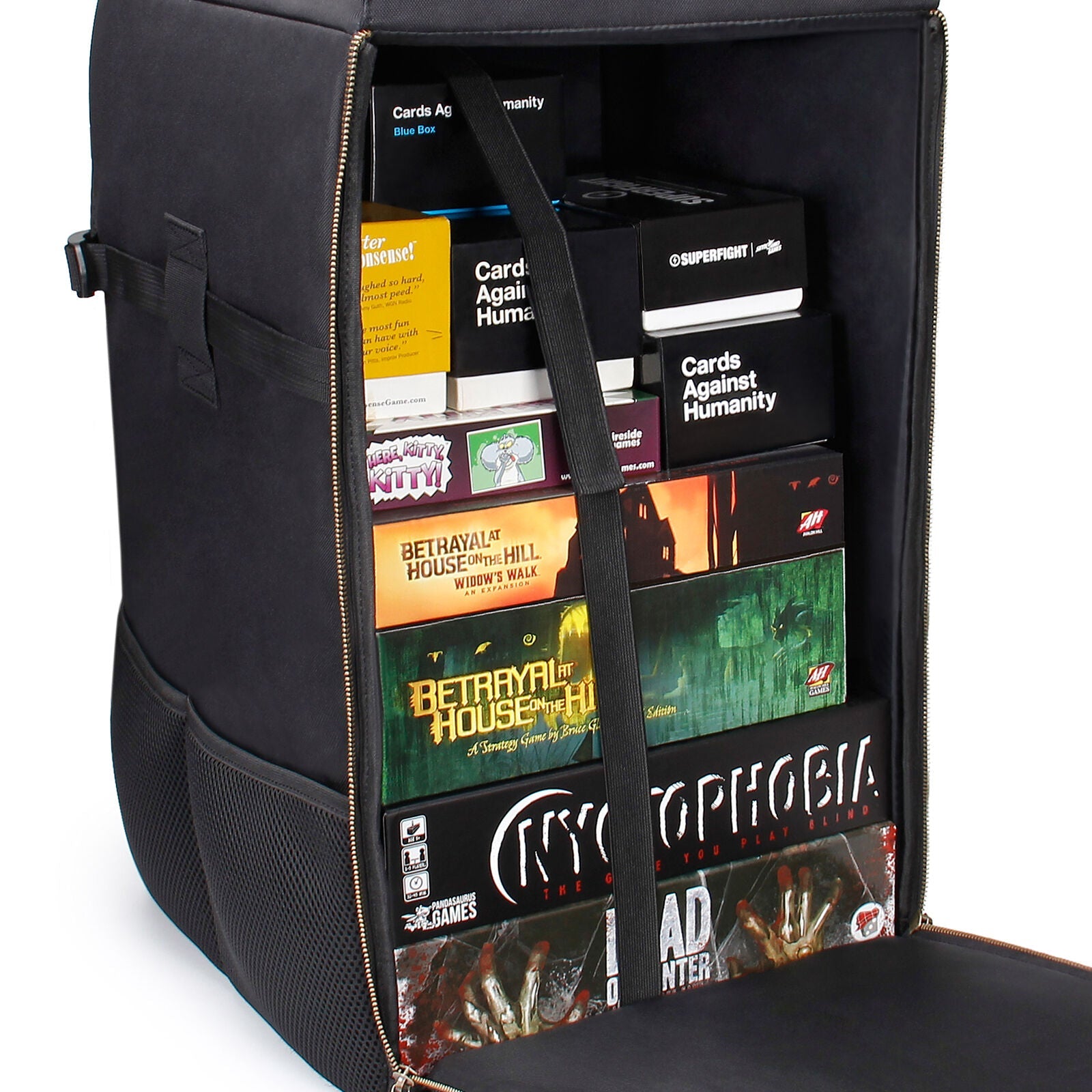 ENHANCE - Tabletop Gaming 4 Piece Bundle Backpack - Polyester Black | Yard's Games Ltd