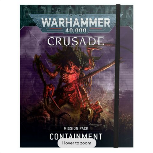 Warhammer: 40,000 - Mission Pack: Containment Book | Yard's Games Ltd