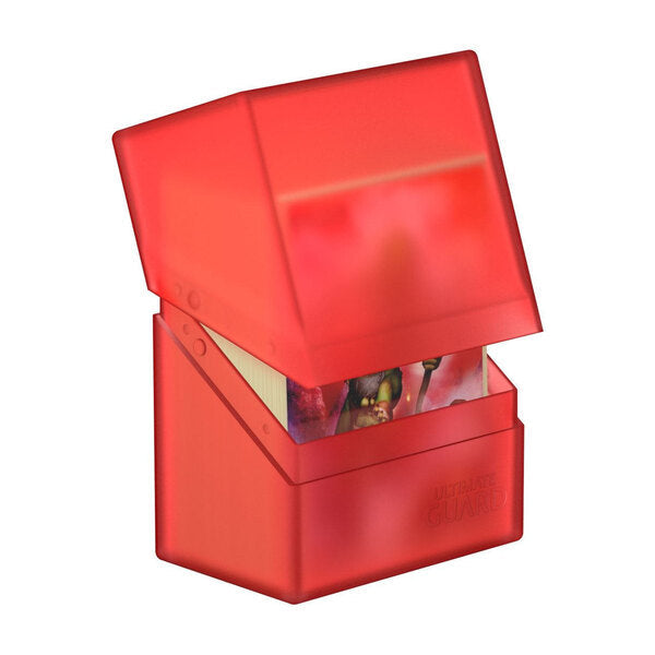 ultimate guard boulder 80 ruby deck case box | Yard's Games Ltd