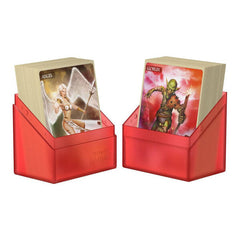 ultimate guard boulder 80 ruby deck case box | Yard's Games Ltd