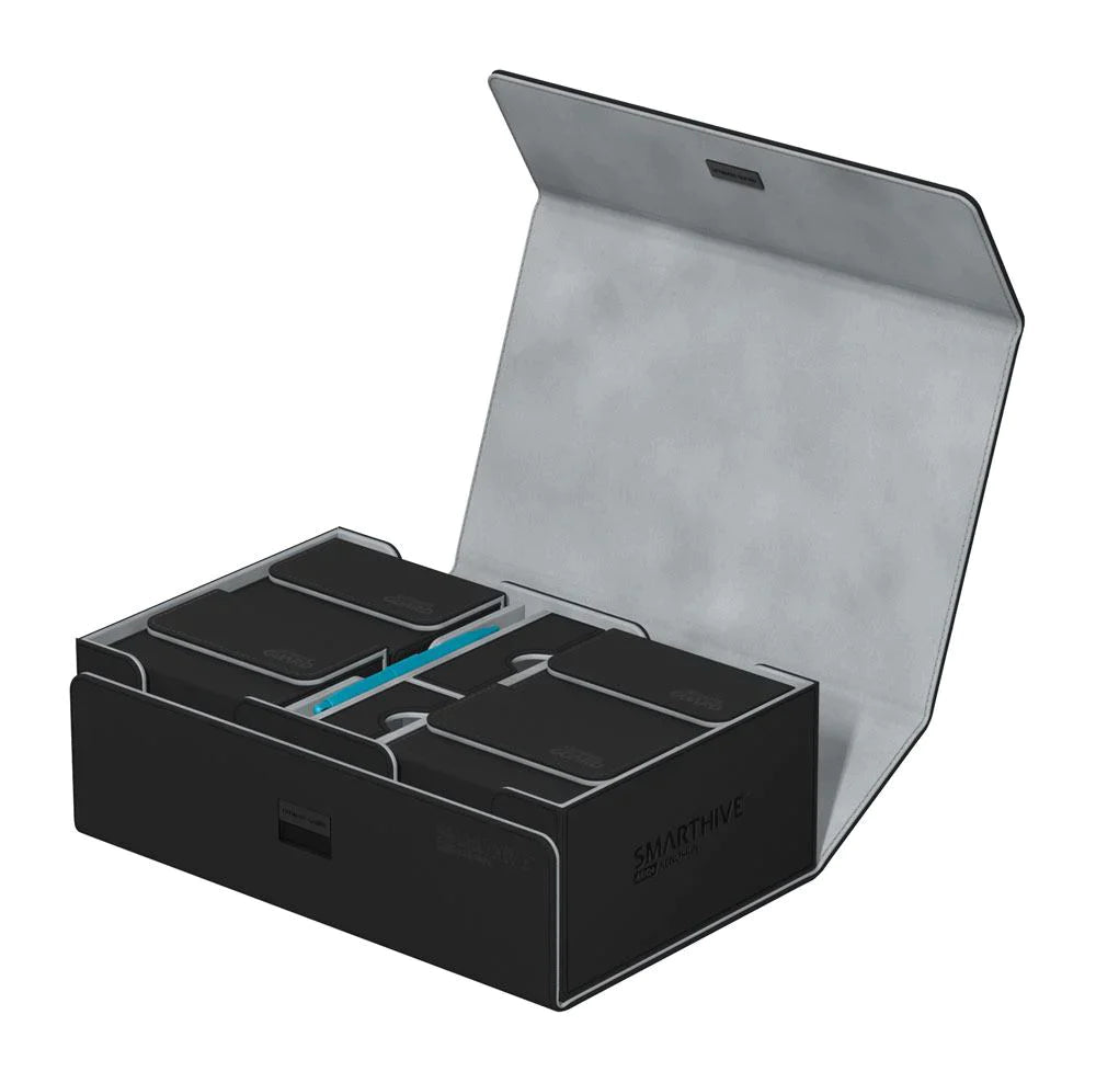 ultimate guard smarthive 400 xenoskin black card and deck storage box | Yard's Games Ltd