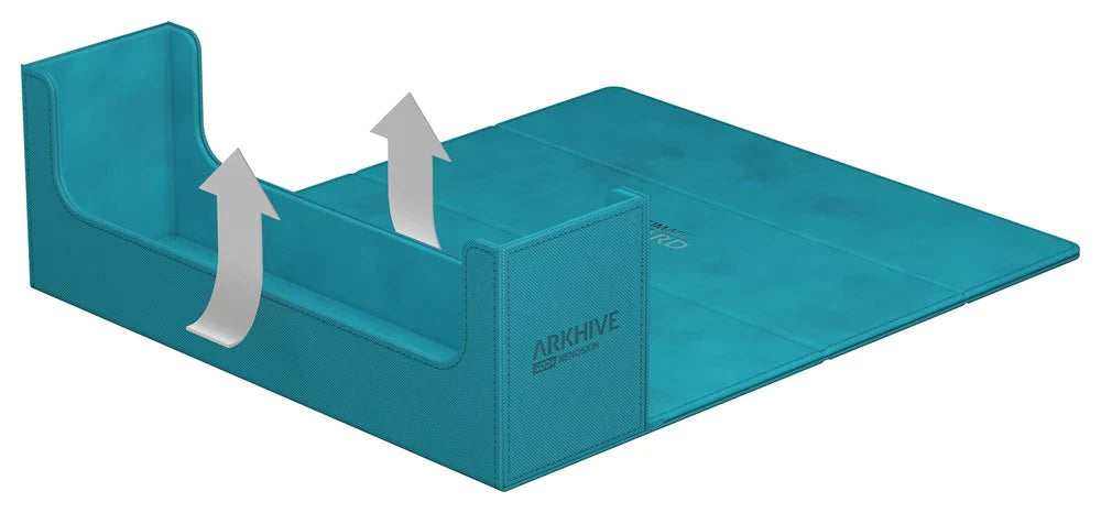 Ultimate Guard Arkhive 400+ Monocolor Petrol - Card And Deck Storage Box | Yard's Games Ltd