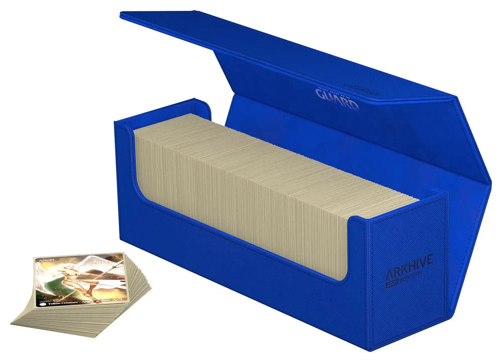 Ultimate Guard Arkhive 400+ Monocolor Blue - Card And Deck Storage Box | Yard's Games Ltd