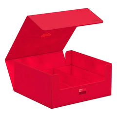 ultimate guard treasurehive 90 xenoskin red deck box case | Yard's Games Ltd