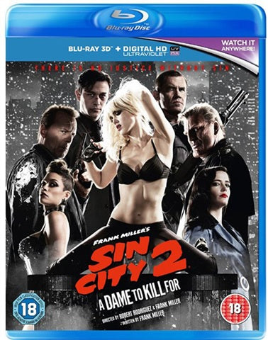 Sin City 2: A Dame to Kill For - Blu-Ray | Yard's Games Ltd